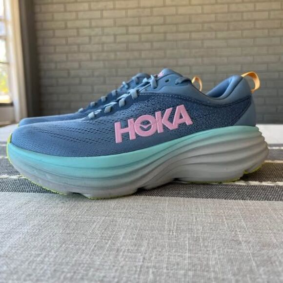 Hoka One One Bondi 8 Running Shoes Womens 10.5 - Picture 3 of 8